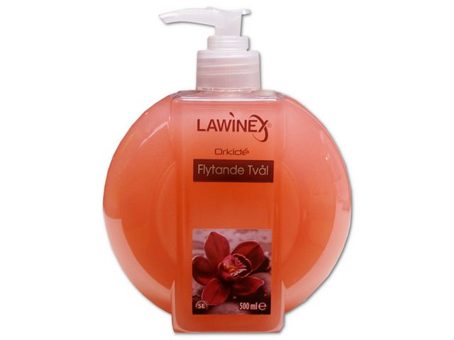 LAWINEX Tvål LAWINEX Orkidé 500ml | Städ och hygien - Tvål och hygien - Tvål - Flytande | Kontorsexperten