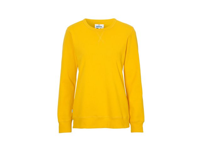 Cottover Sweatshirt Crew Neck dam gul 2XL | Arbetskläder - Arbetströjor - Sweatshirts och koftor | Kontorsexperten