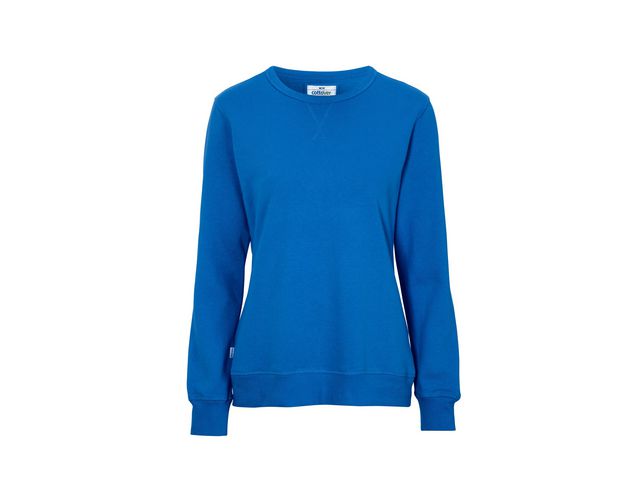 Cottover Sweatshirt Crew Neck dam royal M | Arbetskläder - Arbetströjor - Sweatshirts och koftor | Kontorsexperten