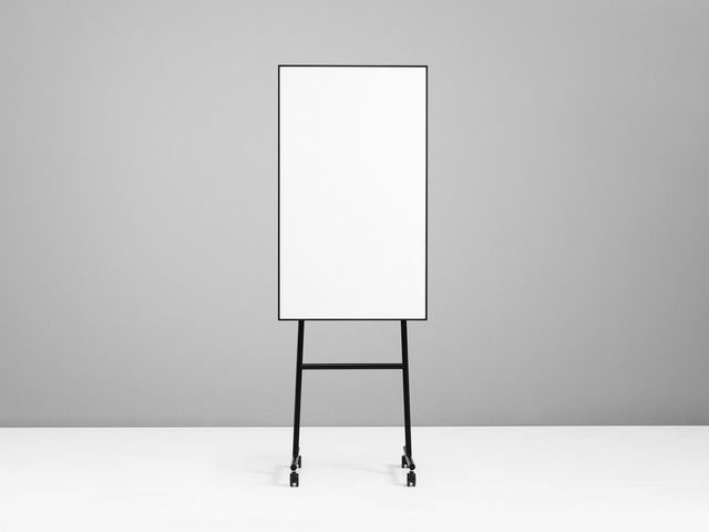 LINTEX Glastavla mobil mobilt svart | Kontorsmöbler och inredning - Whiteboardtavlor och tillbehör - Whiteboardtavlor - Glas | Kontorsexperten