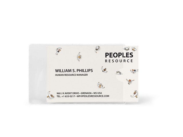 DJOIS Visitkortsficka självhäft. 60x95mm 10/fp | Kontorsmaterial - Till skrivbordet - Visitkortspärmar | Kontorsexperten