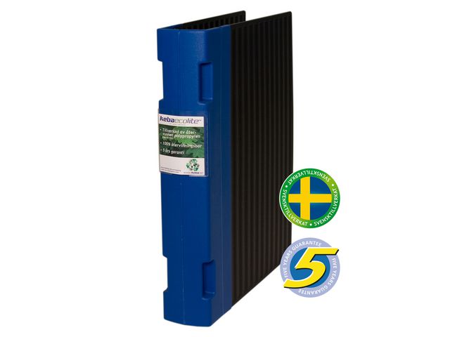 KEBA Gaffelpärm ecolite A4 55mm blå | Kontorsmaterial - Pärmar och register - Gaffelpärmar i plast | Kontorsexperten