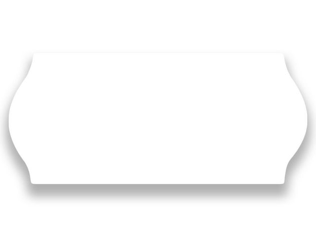 Prisetikett 26x12mm G1 vit 6/fp | Kontorsmaterial - Butiksmaterial - Prisetiketter och prismärkare | Kontorsexperten