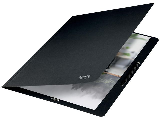 Leitz Gummibandsmapp recy u-kl A4 svart | Kontorsmaterial - Mappar och plastfickor - Gummibandsmappar - Kartong | Kontorsexperten