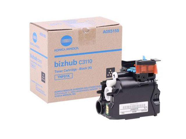 Konica Minolta Toner A0X5155 svart | Toner och bläck - Tonerkassetter - Toner Konica Minolta | Kontorsexperten