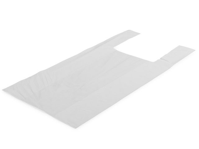 Polynova Shoppingkasse med handtag vit 500/fp | Emballage och lagerutrustning - Bärkassar och Påsar - Bärkasse - Hängsel | Kontorsexperten