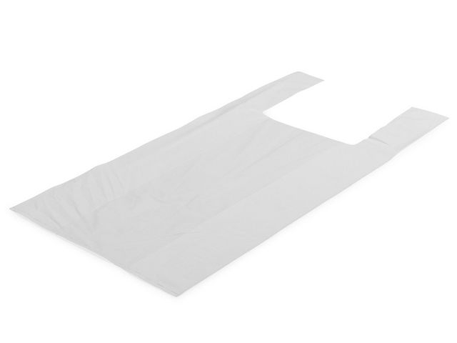 Polynova Shoppingkasse med handtag vit 500/fp | Emballage och lagerutrustning - Bärkassar och Påsar - Bärkasse - Hängsel | Kontorsexperten