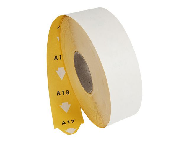 Kösystem - Biljett T80 gul | Kontorsmaterial - Butiksmaterial - Kösystem och biljetter | Kontorsexperten