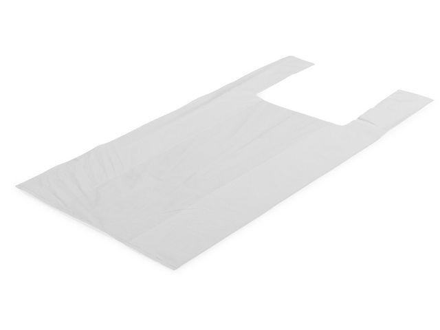 Polynova Shoppingkasse med handtag vit 500/fp | Emballage och lagerutrustning - Bärkassar och Påsar - Bärkasse - Hängsel | Kontorsexperten