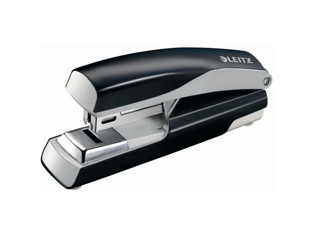 LEITZ Häftapparat, NeXXt, 30 arks kapacitet, kompatibel med Leitz® Power Performance P3, 24/6 och 26/6, toppmatad refillmekanism, svart | Kontorsmaterial - Till skrivbordet - Häftapparater - Manuella | Kontorsexperten