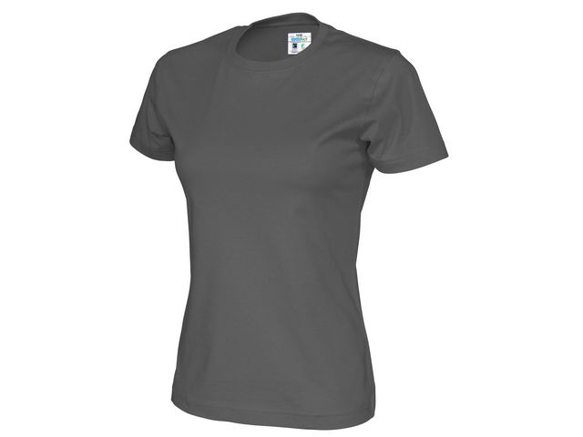 Cottover T-Shirt dam GOTS charcoal 4XL | Arbetskläder - Arbetströjor - T-shirts | Kontorsexperten