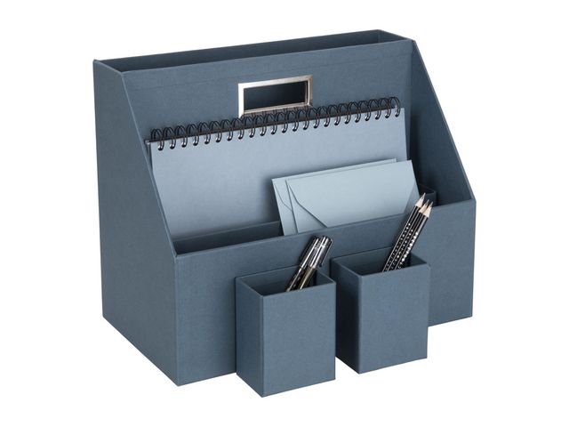 Bigso Box Förvaring med handtag Hurry blå | Kontorsmaterial - Arkivering och kontorsförvaring - Förvaringslådor | Kontorsexperten