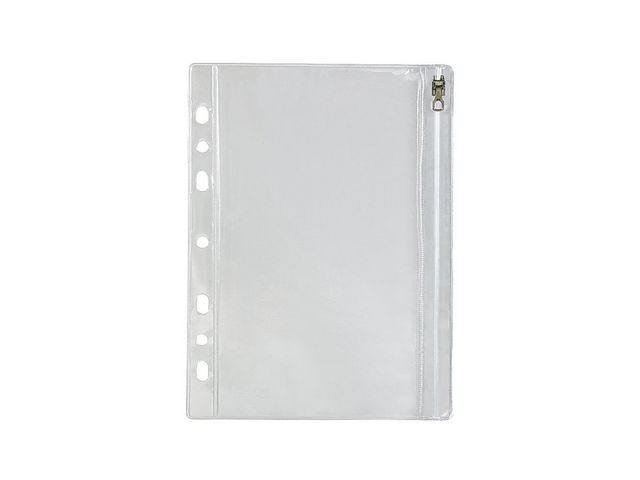 Bantex Plastficka zip 17,5x30cm klar 10/fp | Kontorsmaterial - Mappar och plastfickor - Plastfickor - Övriga | Kontorsexperten