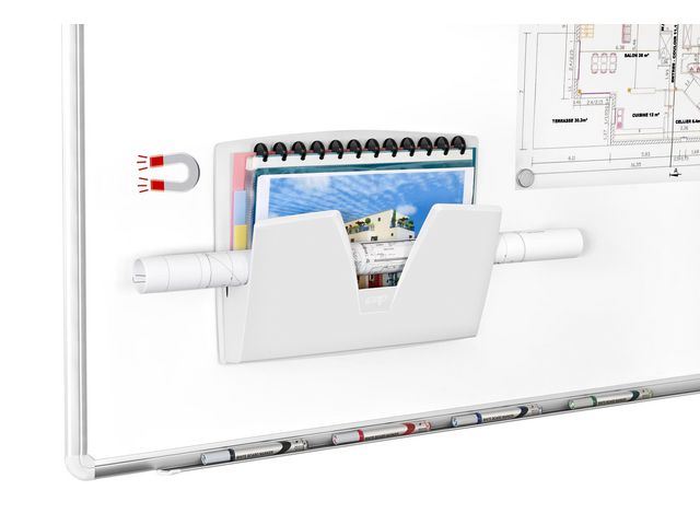 Cep ReCeption 170 M, magnetiskt väggställ, 361 x 86 x 270 mm, polystyren, ljusgrått | Kontorsmaterial - Till skrivbordet - Blankettfack och Boxar | Kontorsexperten