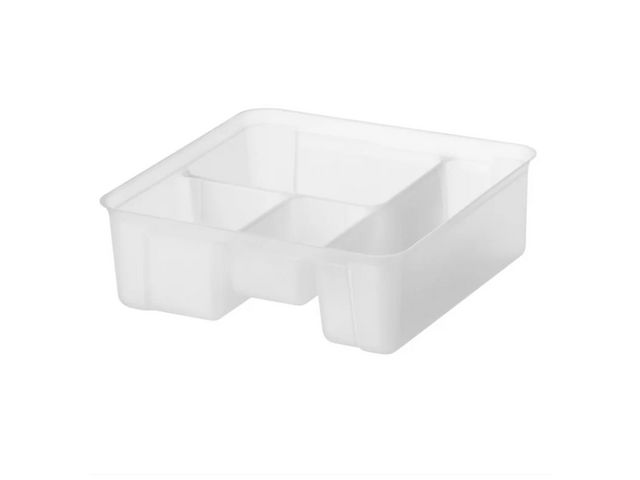 SMARTSTORE Insats vit 4 fack 7 L | Skolmöbler och inredning - Förvaringsmöbler - Backar, boxar och korgar | Kontorsexperten