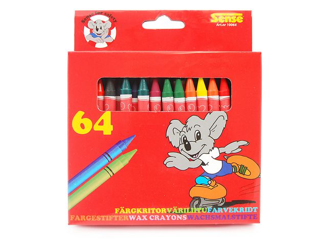 Sense Vaxkrita 64/fp | Skola och förskola - Bild och form - Kritor | Kontorsexperten