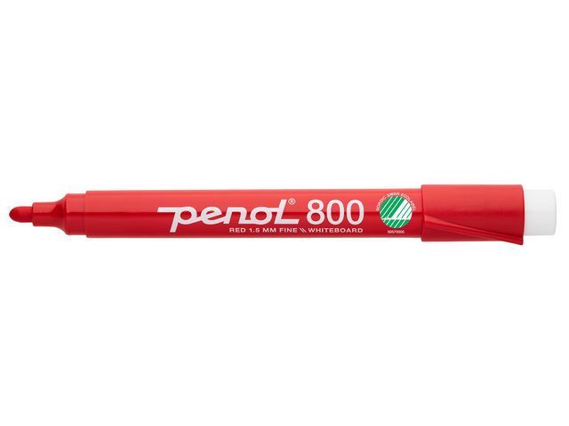 PENOL Whiteboardpenna 800 rund röd | Kontorsmaterial - Pennor - Whiteboardpennor - Rund spets | Kontorsexperten