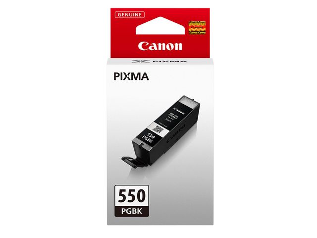 Canon Bläckpatron, PIXMA PGI-550 PGBK, 6496B001, svart, singelförpackning | Toner och bläck - Bläckpatroner - Bläckpatroner Canon | Kontorsexperten
