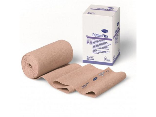PütterFlex Kompressionsbind 10cmx5m | Sjukvård och omsorg - Kompression och stöd - Kompression | Kontorsexperten