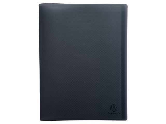 EXACOMPTA Demobok recycled 30 fickor svart | Kontorsmaterial - Pärmar och register - Demopärmar och demoböcker | Kontorsexperten