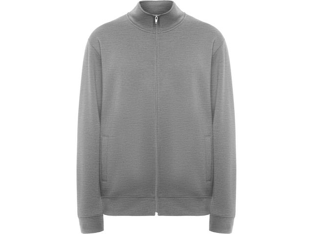 ROLY Sweater zip ulan unisex gråmel 3XL | Arbetskläder - Arbetströjor - Sweatshirts och koftor | Kontorsexperten