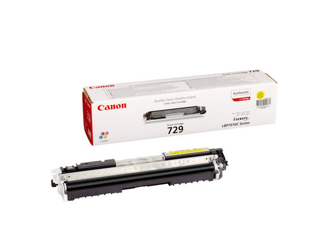 Canon Toner, gul, singelförpackning, 4367B002 | Toner och bläck - Tonerkassetter - Toner Canon | Kontorsexperten