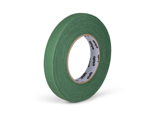 Tejp textil matt 19mmx50m grön | Emballage och lagerutrustning - Packtejper - Väv- och Silvertejp | Kontorsexperten