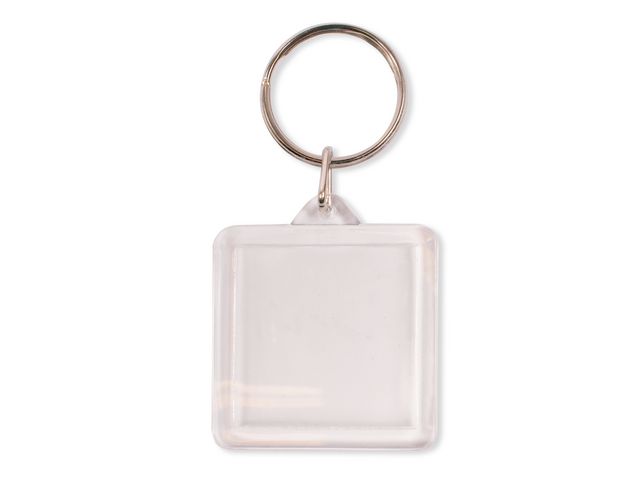 PLAYBOX Nyckelringar fyrkant 10/fp | Skola och förskola - Hobbymaterial - Lås, hakar, öglor och ringar | Kontorsexperten