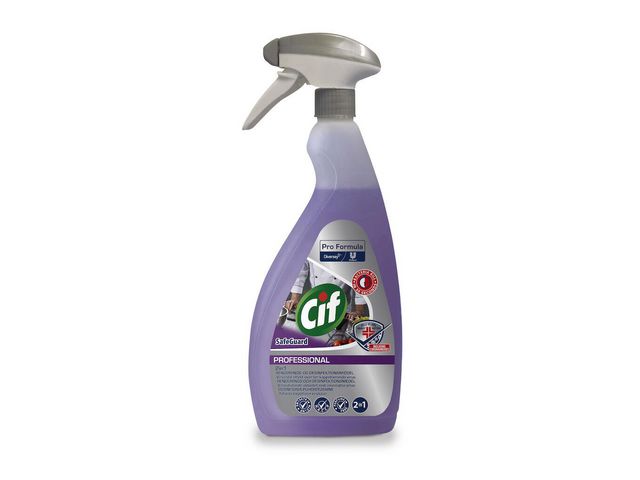 Cif Desinfektionsmedel Pro Formula 2in1 750ml | Städ och hygien - Desinfektionsmedel - Ytdesinfektion | Kontorsexperten