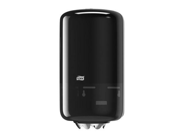Tork Dispenser M1 Torkrulle mini svart | Städ och hygien - Toalettpapper och torkpapper - Hållare - Torkrullar | Kontorsexperten