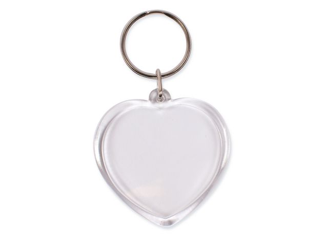 PLAYBOX Nyckelringar hjärta 10/fp | Skola och förskola - Hobbymaterial - Lås, hakar, öglor och ringar | Kontorsexperten