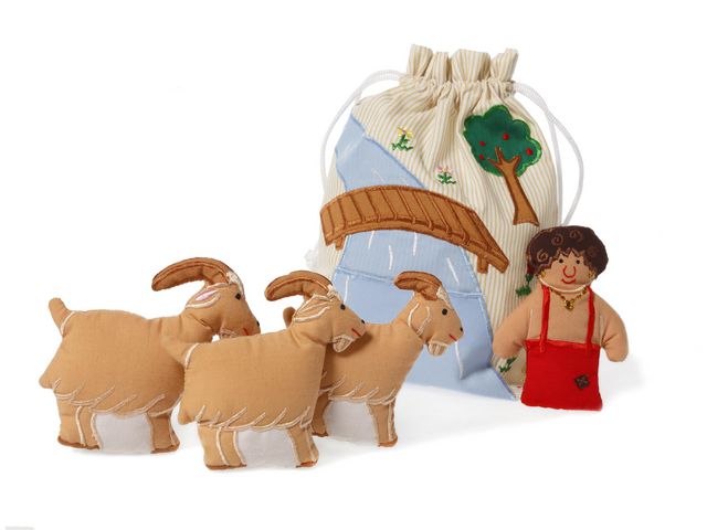 Sagopåse Bockarna bruse | Skola och förskola - Lekmaterial - Lekfigurer - Sagofigurer | Kontorsexperten