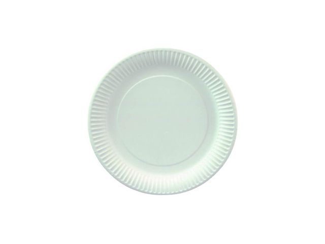 PAPSTAR Tallrik Papper 19 cm 100/fp | Kök och servering - Engångsartiklar - Tallrikar - Papper | Kontorsexperten
