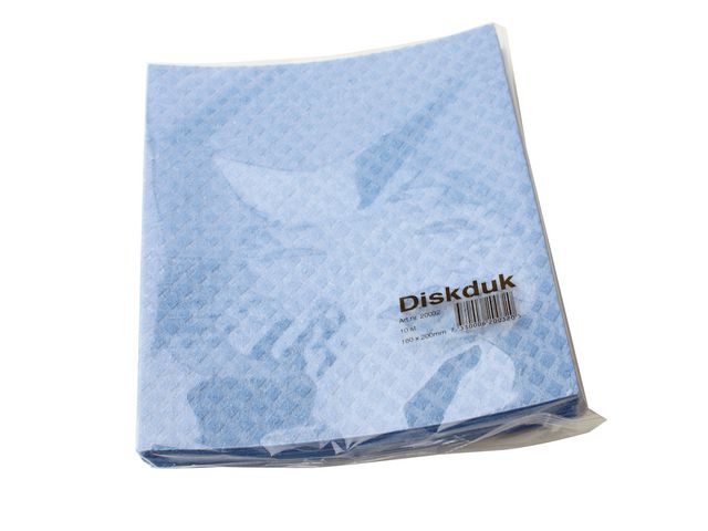 MAX Diskduk blå 10/fp | Städ och hygien - Städdukar och diskdukar - Diskdukar och svampdukar | Kontorsexperten