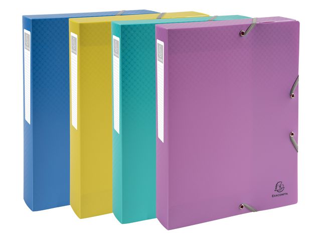 EXACOMPTA Boxmapp recycled 40mm PP 4/fp