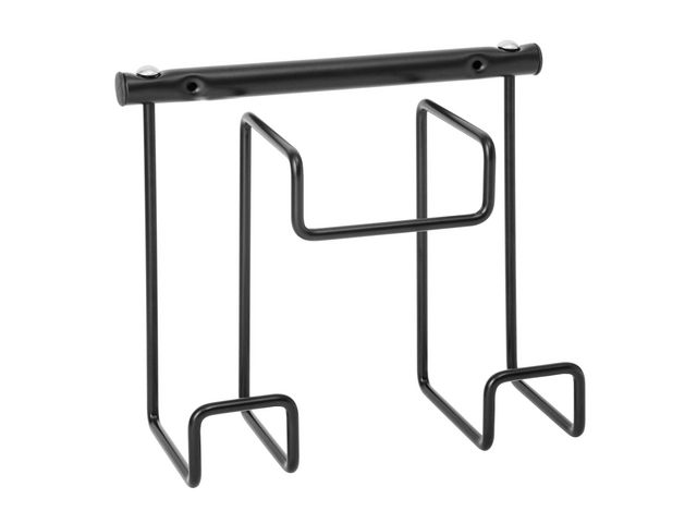 KATRIN Väggställ dispenser svart metall | Städ och hygien - Toalettpapper och torkpapper - Hållare - Industritork | Kontorsexperten