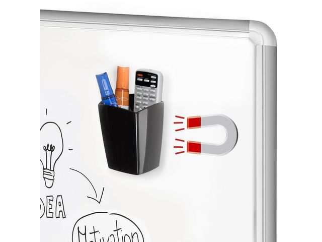 Cep Pennkopp magnetisk Greenspirit svart | Kontorsmöbler och inredning - Whiteboardtavlor och tillbehör - Hållare för pennor och taveltork | Kontorsexperten