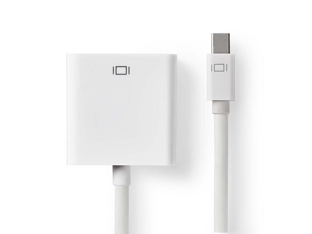 Produktfoto för NEDIS Adapter MiniDP-VGA Ha-Ho 0,2m