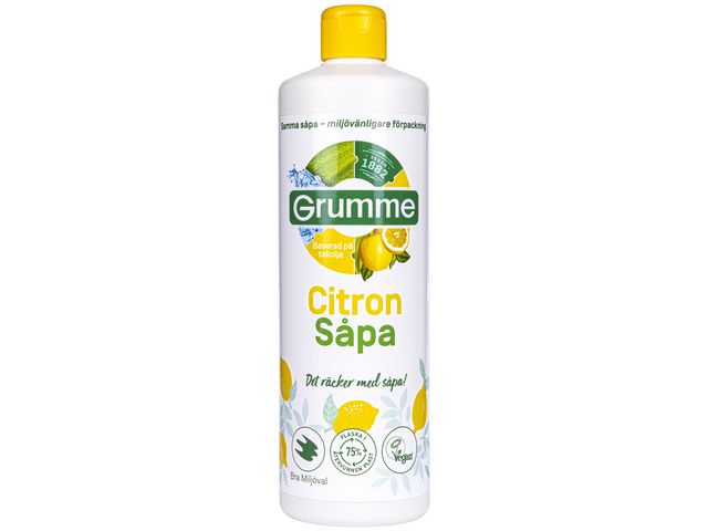 Grumme Allrengöring Citronsåpa Soft 750ml