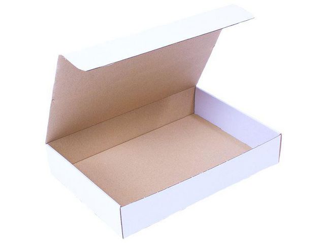 BOXON Wellåda ES55 300x213x85mm Vit A4 | Emballage och lagerutrustning - Lådor och well - E-handelslådor | Kontorsexperten