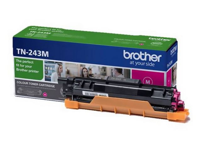 Brother Toner TN243M Magenta | Toner och bläck - Tonerkassetter - Toner Brother | Kontorsexperten