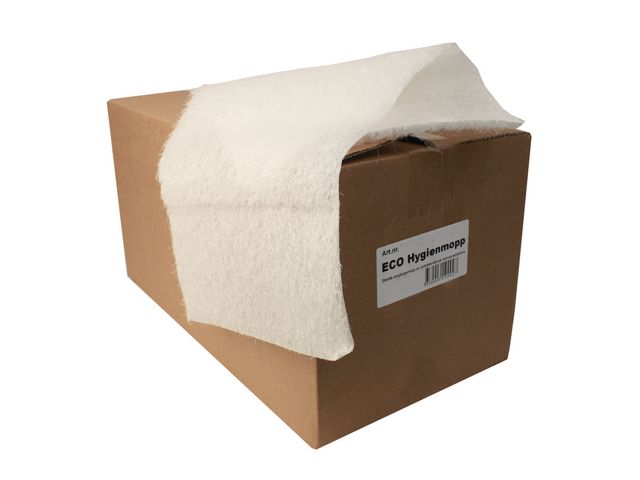 Hygienteknik Engångsmopp ECO Hygien 60cm 200/fp | Städ och hygien - Moppar och stativ - Moppar - Engångs | Kontorsexperten