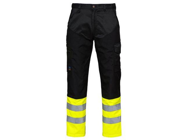 PROJOB Chaufförsbyxa 6507 sv/gul kl1 112 | Arbetskläder - Varselkläder - Varselbyxor | Kontorsexperten