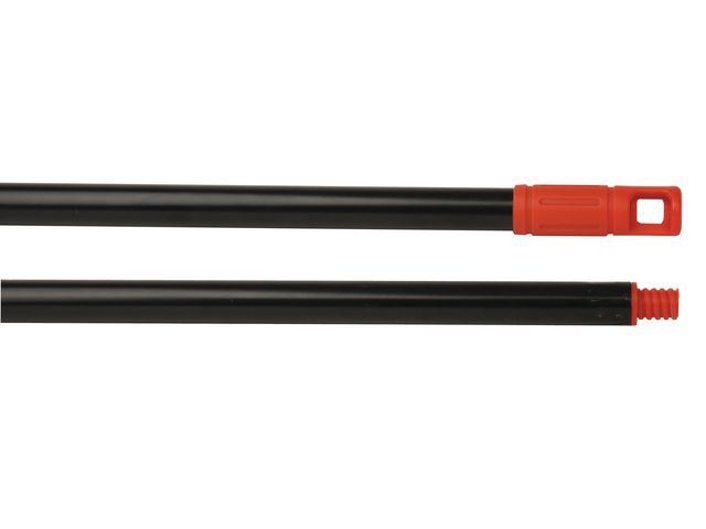 MAX Skaft silver/röd till kantborste | Städ och hygien - Städredskap - Skaft och tillbehör | Kontorsexperten