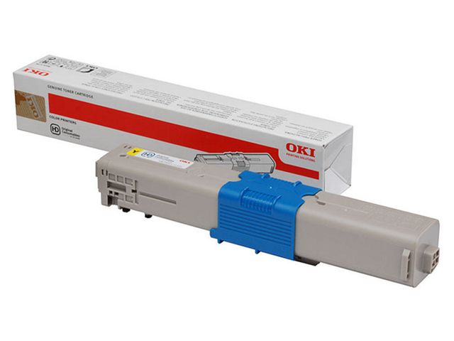 OKI Toner 46508709 Gul | Toner och bläck - Tonerkassetter - Toner OKI | Kontorsexperten