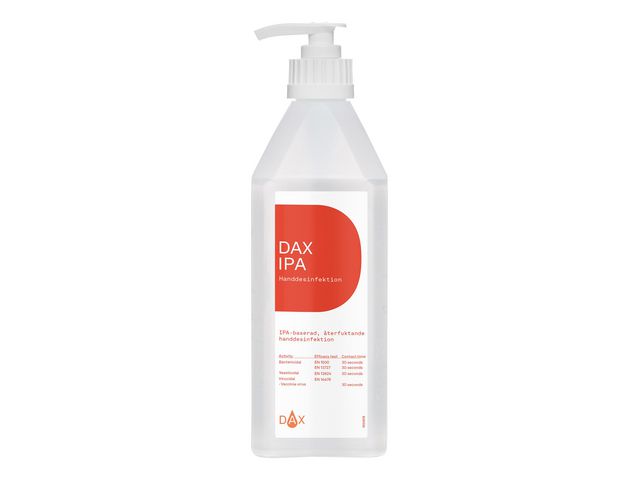 DAX Handdesinfektion IPA 600ml | Städ och hygien - Desinfektionsmedel - Handdesinfektion | Kontorsexperten