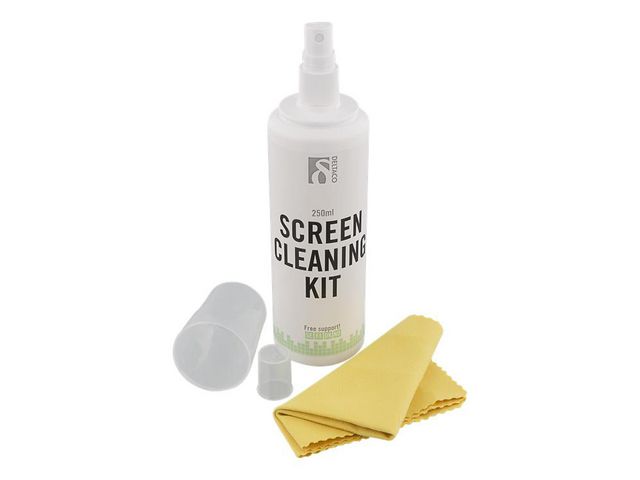 DELTACO Skärmrengöringskit 250ml | Datorprodukter - Datorrengöring - Rengöringsspray | Kontorsexperten