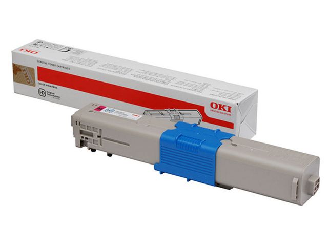 OKI Toner 46508710 Magenta | Toner och bläck - Tonerkassetter - Toner OKI | Kontorsexperten
