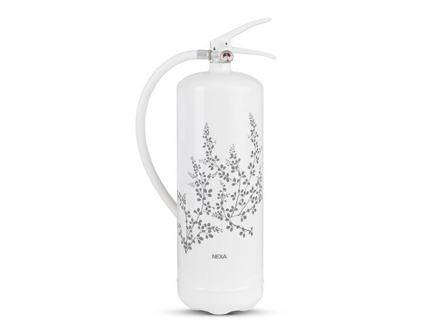 NEXA Brandsläckare 6kg vit 43A Design line Linné | Skyddsutrustning - Brandskydd och säkerhet - Brandsläckare | Kontorsexperten