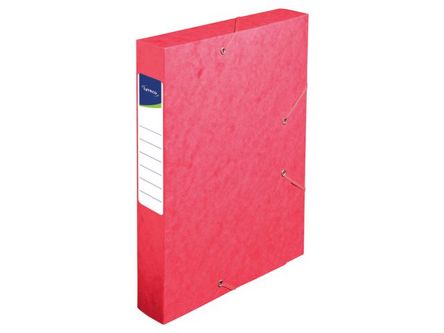 Lyreco Boxmapp A4 60mm rygg röd | Kontorsmaterial - Mappar och plastfickor - Boxmappar | Kontorsexperten